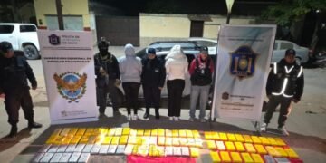 Fueron a hacer una denuncia y le descubrieron 89 kilos de cocaína