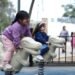 Quedaron habilitados los nuevos juegos infantiles en Plaza San Martín