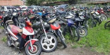 Hoy y mañana remate de motos que no se podrán reinscribir ni circular
