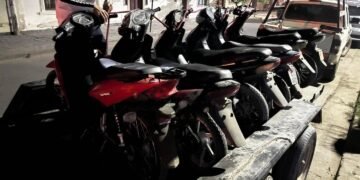 Tránsito retuvo 22 motos
