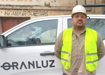 Agredieron a los operarios de Oranluz en el Barrio Caballito