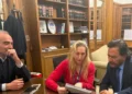 Sáenz se reunió con Karina Milei
