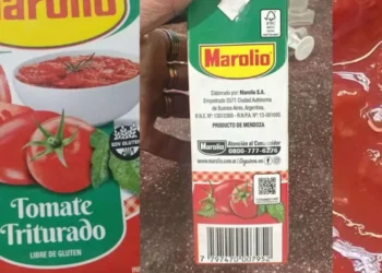 La ANMAT recomendó no consumir tomate triturado de una reconocida marca por posible contaminación con gusanos