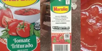 La ANMAT recomendó no consumir tomate triturado de una reconocida marca por posible contaminación con gusanos
