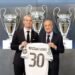 Mastantuono fue presentado oficialmente como jugador del Real Madrid