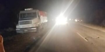 Embarcación: Un camión atropelló y mató a un motociclista en plena ruta
