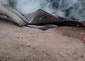 Se quemó una casa en el Barrio Taranto