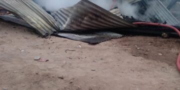 Se quemó una casa en el Barrio Taranto