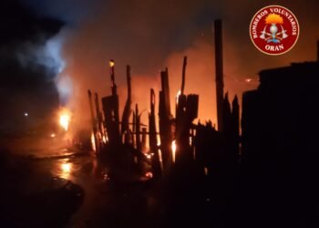 Se quemó una vivienda en el Barrio Vialidad