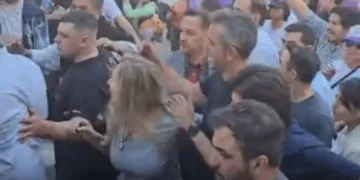 Evacuaron caravana de Karina Milei en Corrientes por incidentes