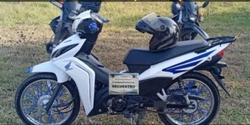 Recuperaron una moto con pedido de secuestro