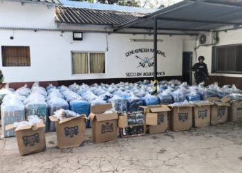 Secuestraron marihuana y mercadería de contrabando