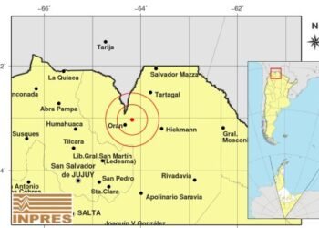 Leve temblor se sintió en Orán