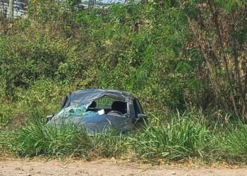 Vuelco sobre la Ruta Nacional 50