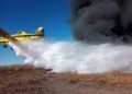 Incendio Forestales: Llega un avión hidrante para combatir el fuego