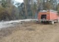 Seis horas de trabajo para apagar un incendio forestal