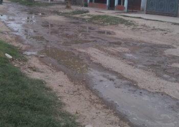 Vecinos reclaman por el mal estado de calle Belgrano