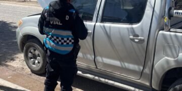 La policía recuperó una camioneta con pedido de secuestro