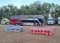 Gendarmería secuestro 11.796 prendas de vestir en un colectivo de tour de compras
