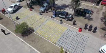 Dos salteños detenidos con más de media tonelada de cocaína en Santiago del Estero
