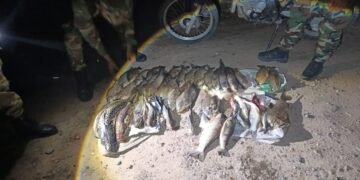 La Policía Rural infraccionó a pescadores en Pichanal