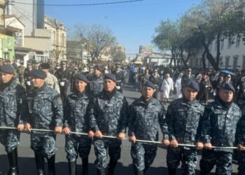 Más de 5600 policías trabajarán en el operativo “Procesión del Milagro 2025”