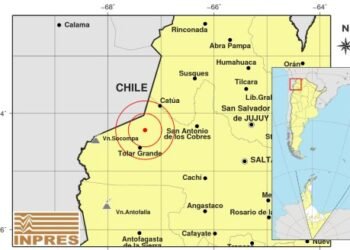 Salta: Un sismo de magnitud 6 y dos réplicas se registraron en la madrugada