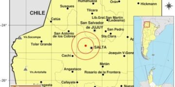 Tembló Salta en la mañana de hoy lunes