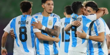 Mundial Sub 20: Argentina goleó y clasificó a octavos de final