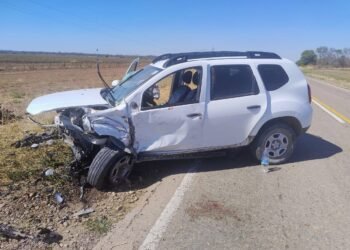 Accidente sobre la Ruta Nacional 34