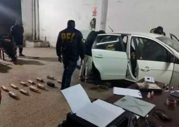 Imputan a una pareja por organizar y financiar el envío de 48 kilos de cocaína desde Aguas Blancas