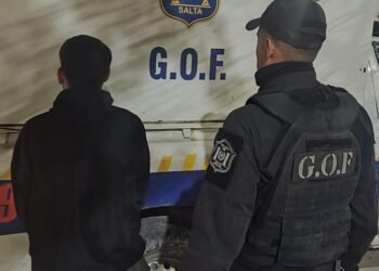 Tenía código rojo y fue detenido en Orán