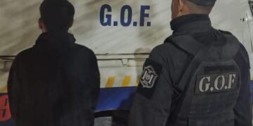 Tenía código rojo y fue detenido en Orán
