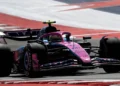 Franco Colapinto terminó 17ª en la clasificación para la Sprint en el GP de Austin