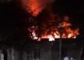 Incendio en el Barrio 25 de Mayo
