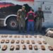 Envolvió 31 kilos de marihuana con colchas y frazadas