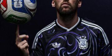Se filtró la camiseta suplente que Argentina usaría en el Mundial 2026