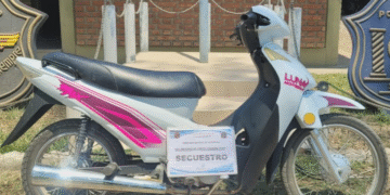 Motoristas de Orán recuperaron una moto robada