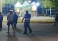 Agente de tránsito agredió con un golpe de puño a un vecino en un control