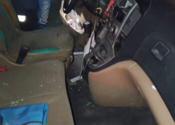 Nuevamente vandalizaron un vehículo de la Municipalidad de Orán