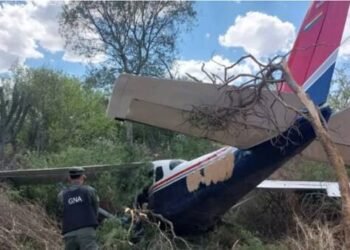 Cayó una avioneta narco en Rosario de la Frontera