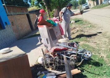 Descacharrado: Se levantaron 203 toneladas el fin de semana