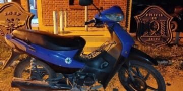 La Policía recuperó una moto robada en Orán