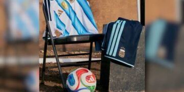Presentaron la camiseta de la Selección Argentina para el Mundial 2026