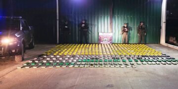 Gendarmería secuestró 431 kilos de cocaína en cercanías de Aguas Blancas