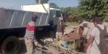 Descacharrado Masivo: Se levantaron 174 toneladas de cacharros