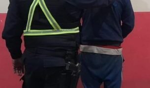 Tenía código rojo y lo detuvo la policía