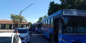 Manifestación de colectivo urbanos