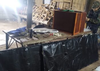 La policía intervino en una riña de gallos