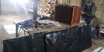 La policía intervino en una riña de gallos